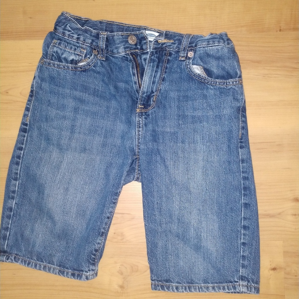 Old Navy boys short Jean pants, size 12 regular